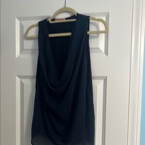 Elegant Black Sleeveless Top